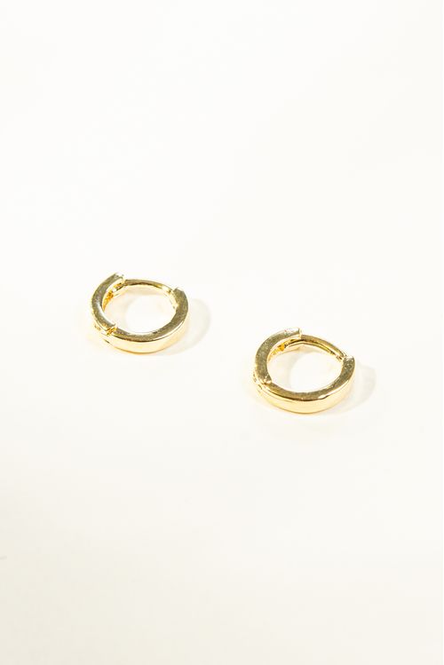 Brinco Pequeno Argola Click Liso