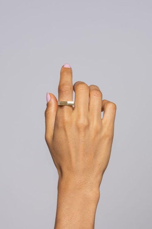 Anel Ajustável Liso Clássico