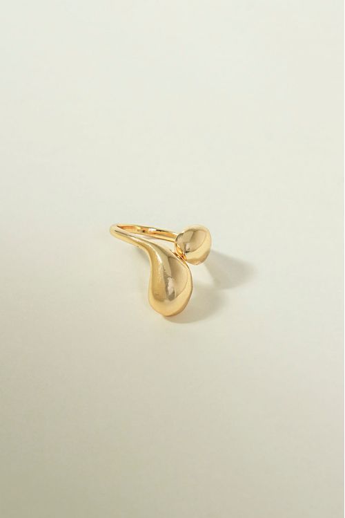 Anel Ajustável Gota Dupla