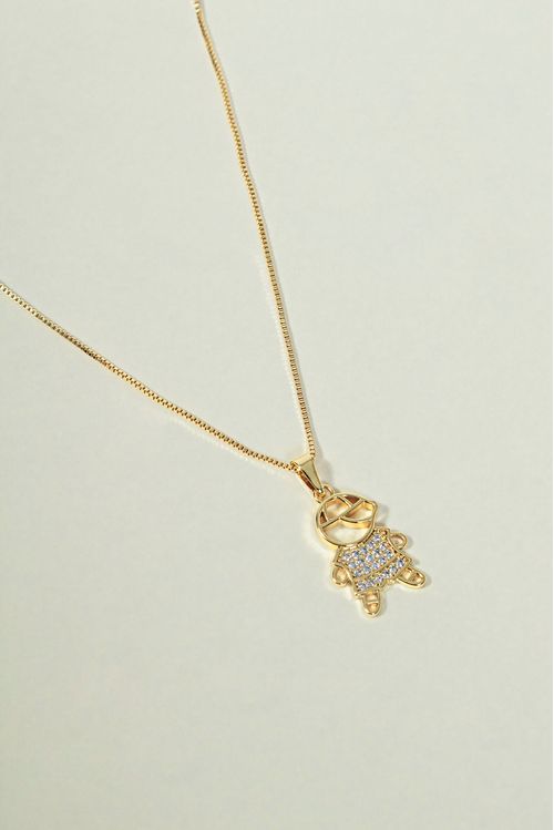 Colar Filho Cravejado