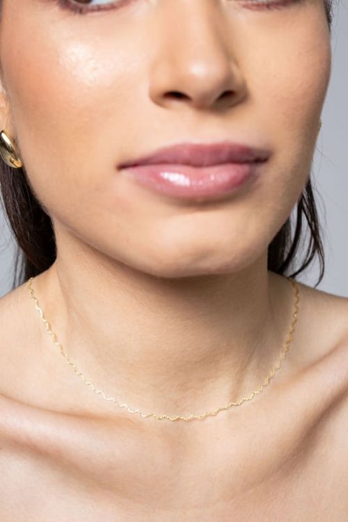 Corrente Ondulada Trabalhada