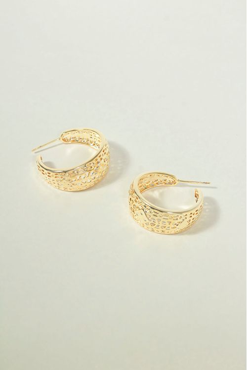 Brinco Argola Trabalhada Grande