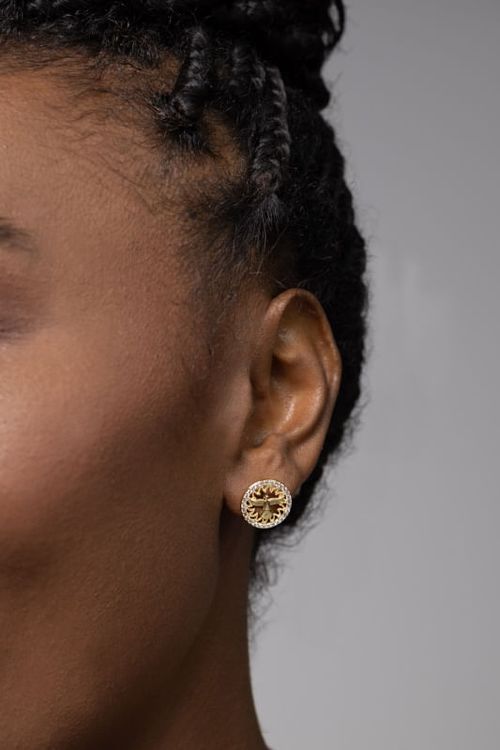 Brinco Espírito Santo Cravejado