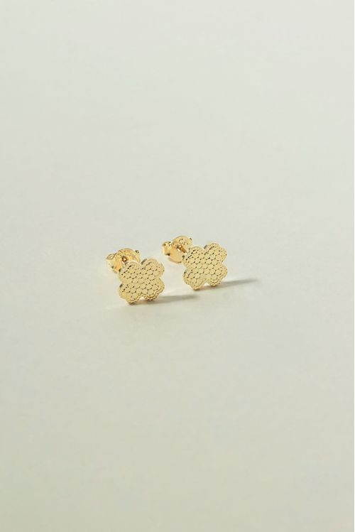 Brinco Trevo Trabalhado