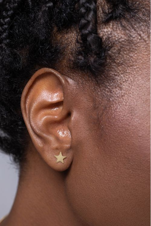 Brinco Estrela Lisa