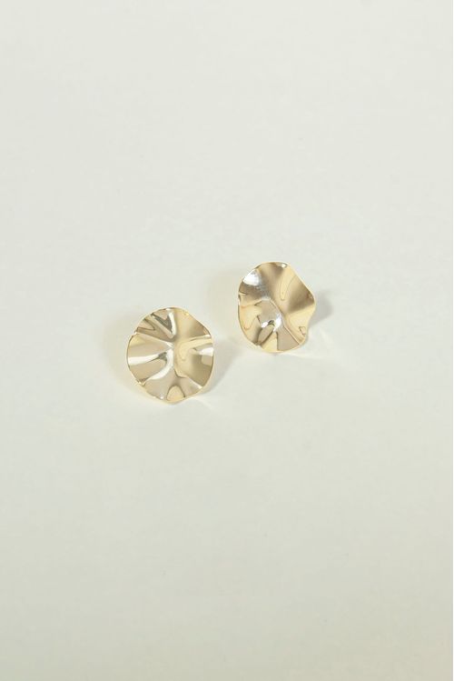 Brinco Esfera Orgânica Amassado