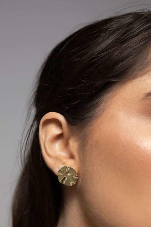 Brinco Esfera Orgânica Amassado