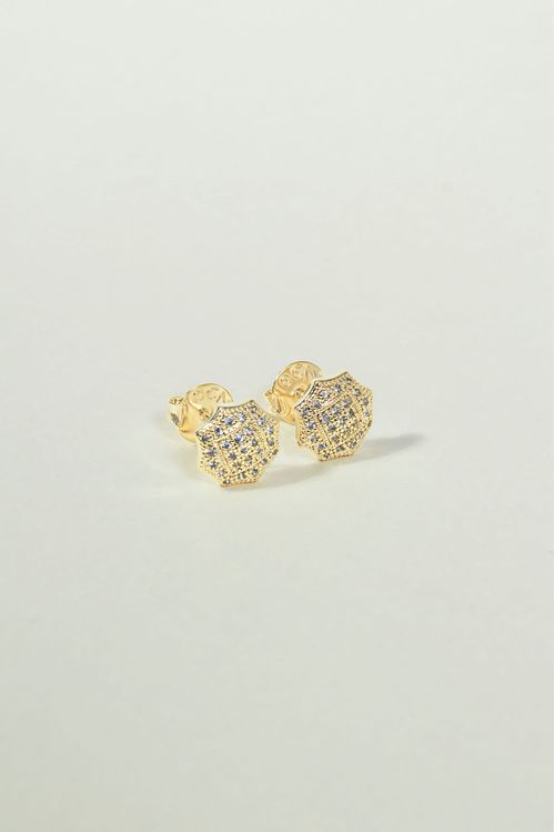 Brinco Cravejado Cristal