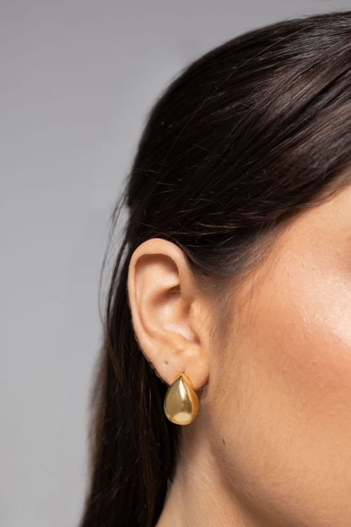 Brinco Gota Abaulada