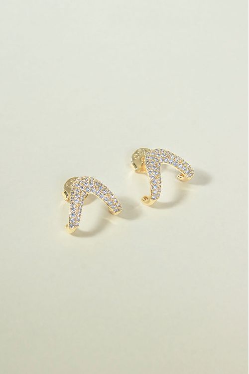 Brinco Cravejado Micro Zircônias