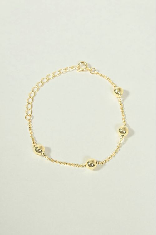 Pulseira Com Esferas Lisas