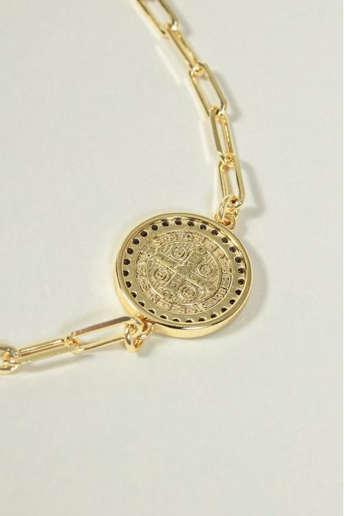 Pulseira São Bento Cravejado