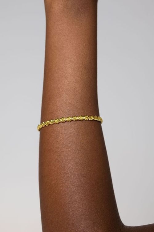 Bracelete Com Detalhes Trançados