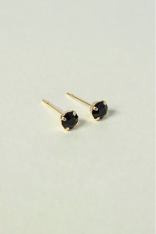 Brinco Strass Preto Pequeno