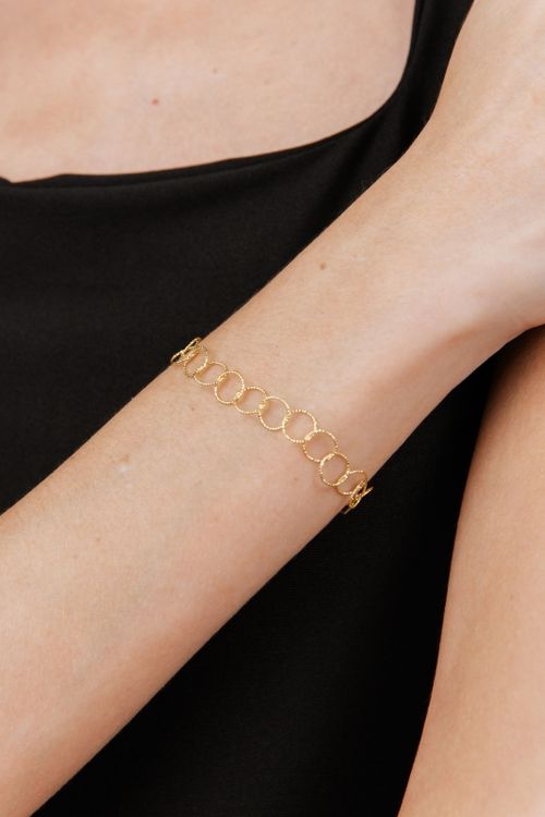 Pulseira Esferas Trabalhada