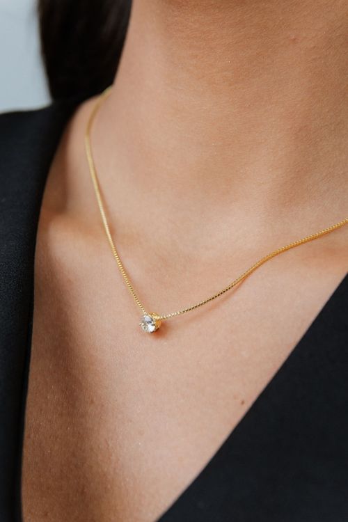 Colar Ponto De Luz Pequeno