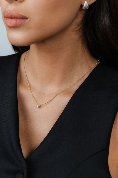 Colar Ponto De Luz Pequeno