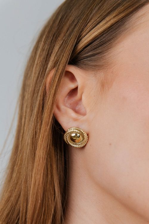 Brinco Redondo Liso Espiral