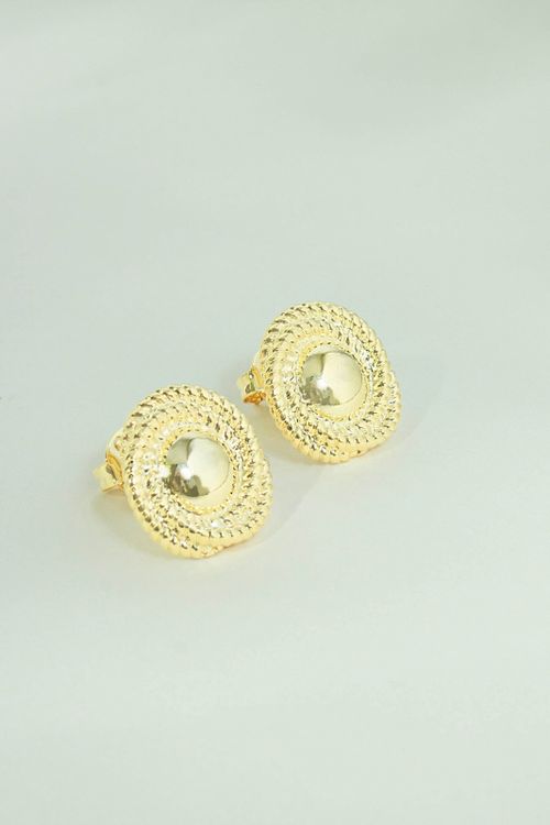 Brinco Redondo Liso Espiral