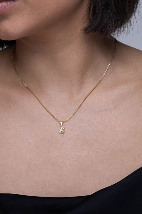 Colar Lacinho Zircônias