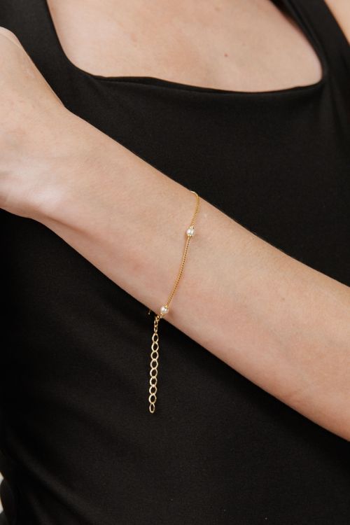 Pulseira Com Pérolas