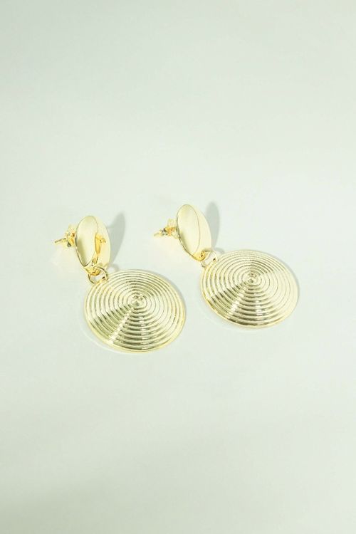 Brinco Duplo Espiral Liso