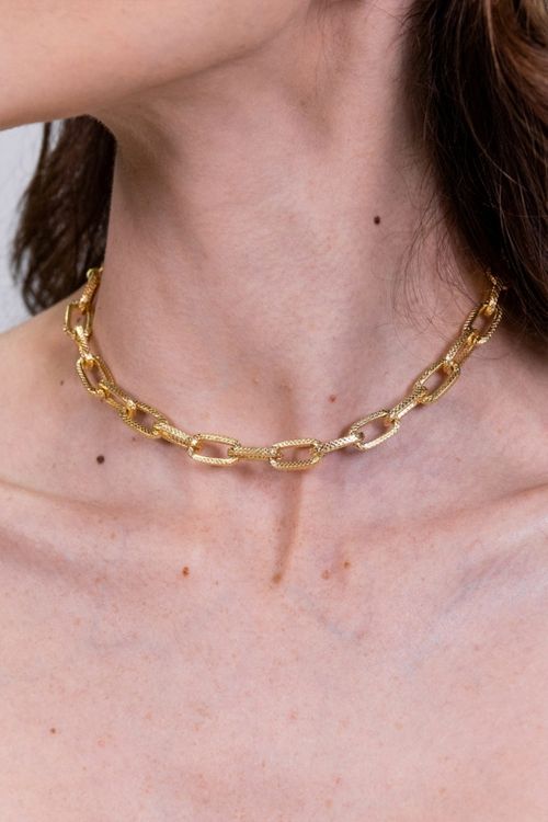 Choker Cartier Texturizada
