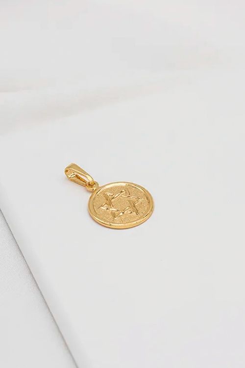 Pingente Mandala Estrela De Davi