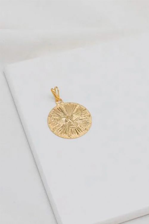 Pingente Mandala Com Detalhe Espírito Santo M