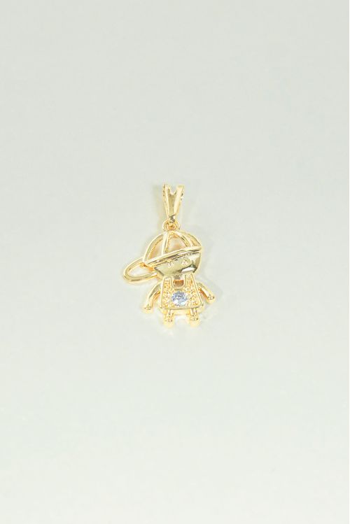 Pingente Menino Ponto De Luz