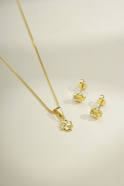 Conjunto Trevo Corações