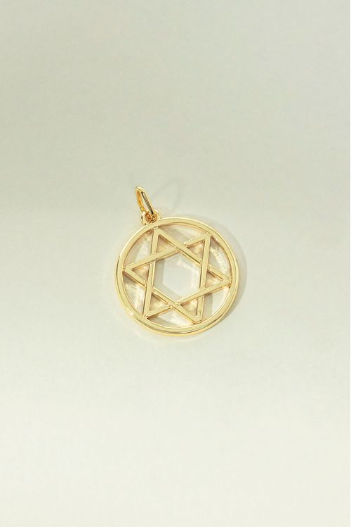 Pingente Estrela De Davi