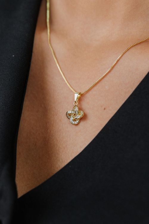 Conjunto Trançado Cravejado