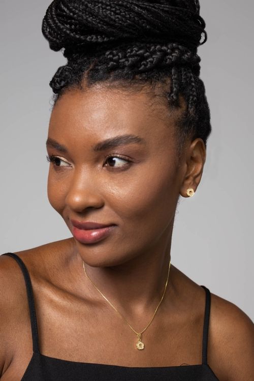 Conjunto Florzinha Com Zircônias