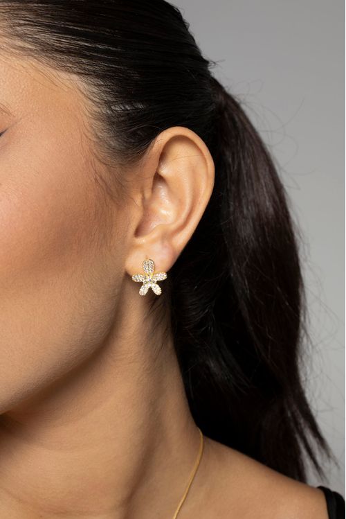 Conjunto Flor Cravejada