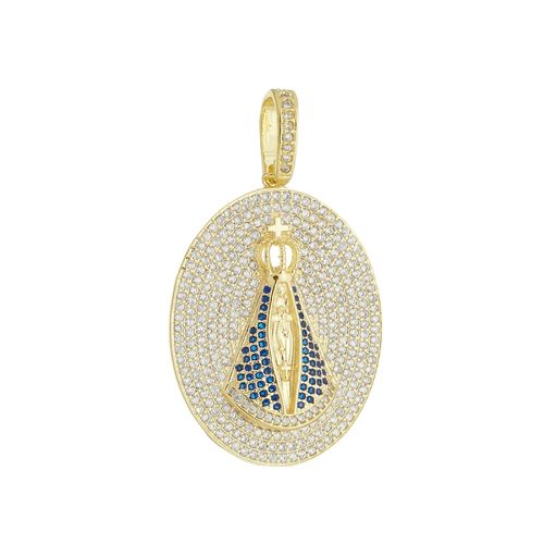 Pingente Nossa Senhora Aparecida Cravejado