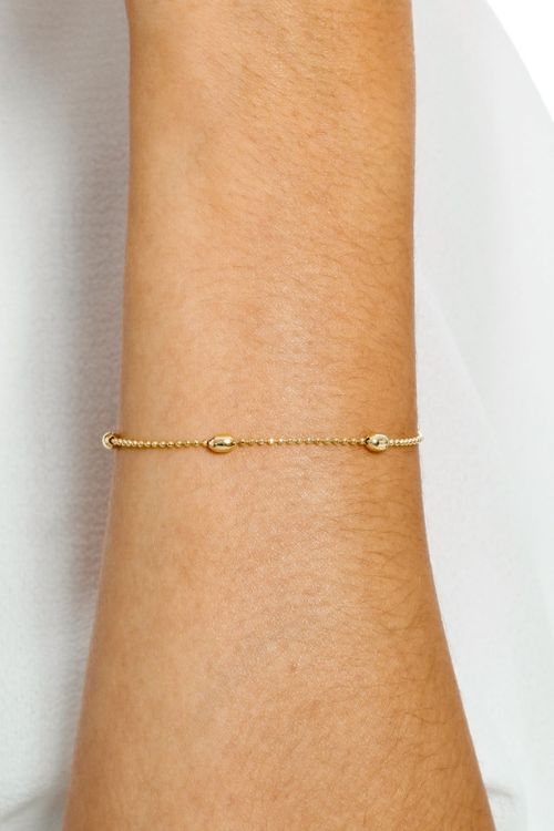 Pulseira Bolinhas Lisas Pequenas