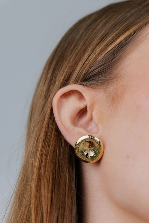 Brinco Redondo Craquelado