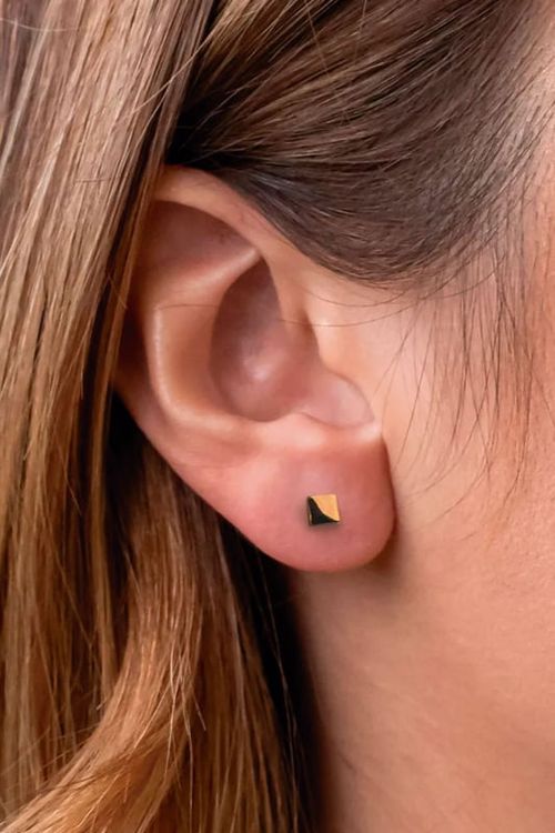 Brinco Quadrado Liso