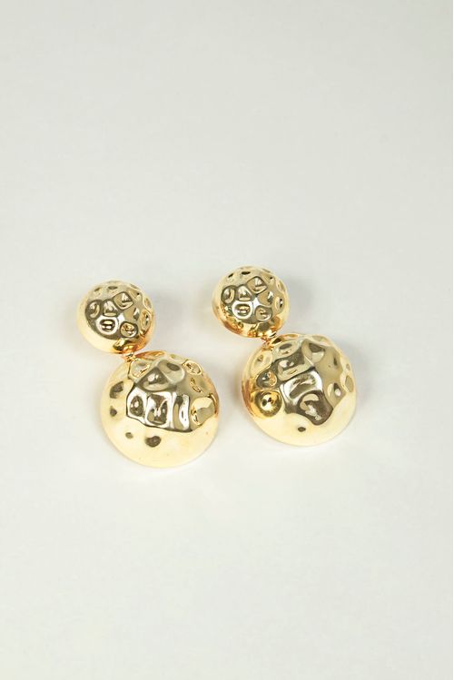 Brinco Esferas Orgânicas Dupla