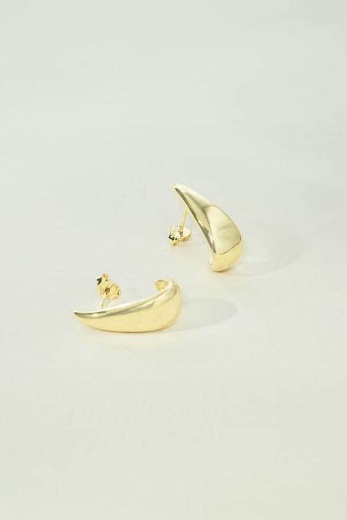 Brinco Gota Alongada Liso