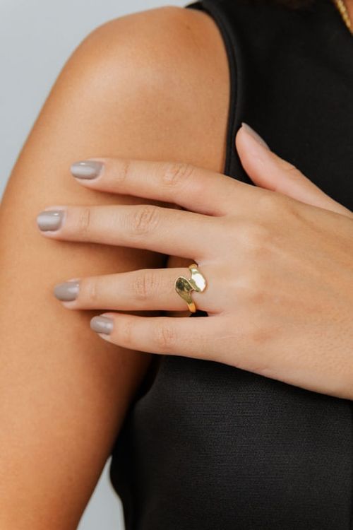 Anel Ajustável Orgânico Duplo