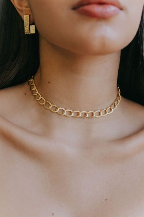 Choker Elos Texturizados