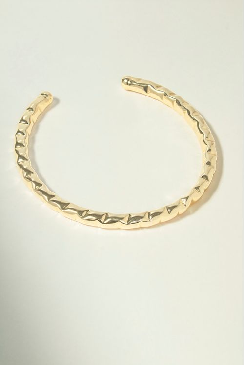 Choker Rígida Fosca Amassado