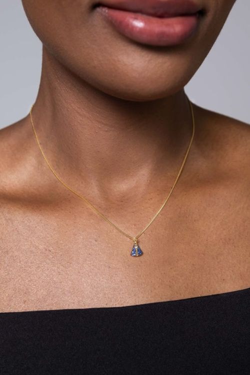 Colar Nossa Senhora Cravejada