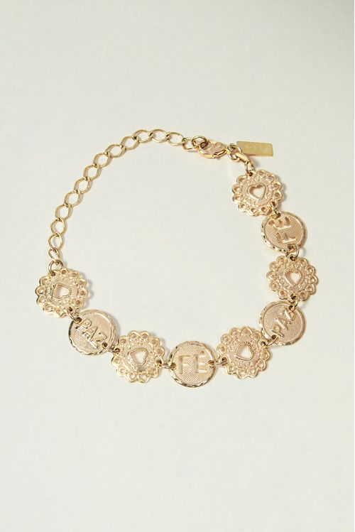 Pulseira Fé, Love E Paz