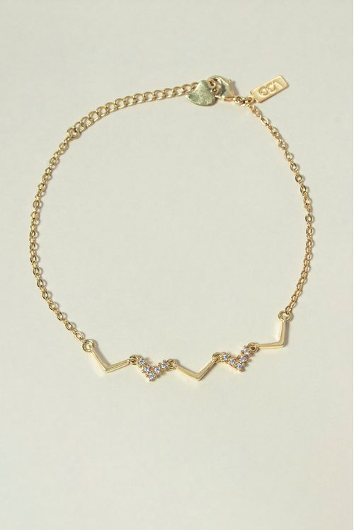 Pulseira Com Micro Zircônias