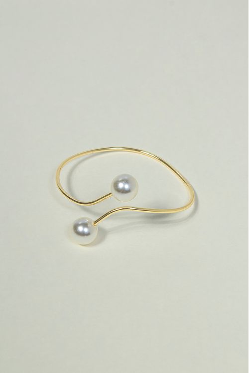 Bracelete Com Pérolas
