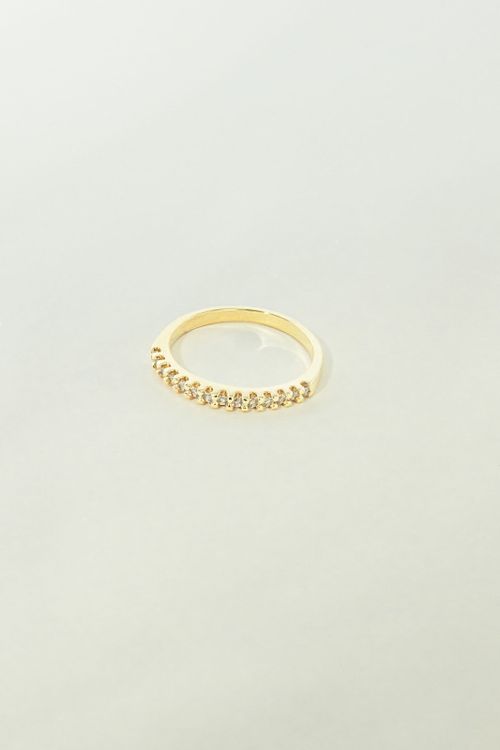 Anel Cravejado em Zircônias