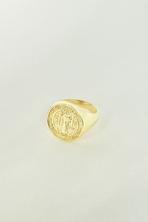 Anel Medalha São Bento G